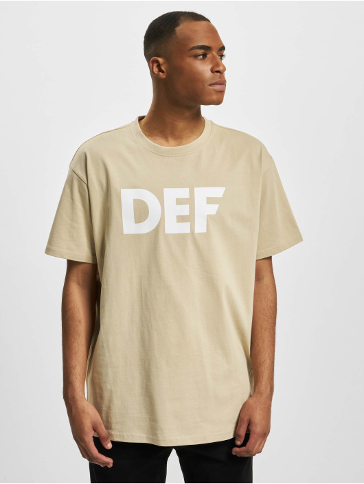 DEF T-Shirt Her Secret beige