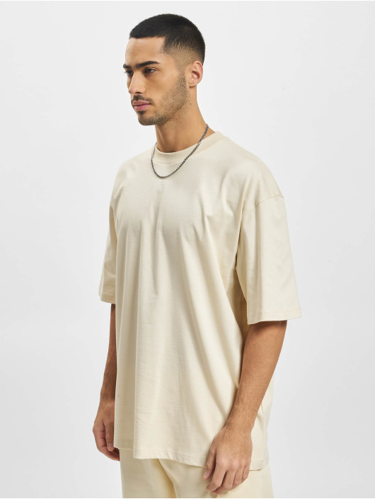 DEF Herren T-Shirt Oversized in beige