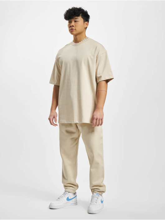 DEF T-Shirt Wavy beige