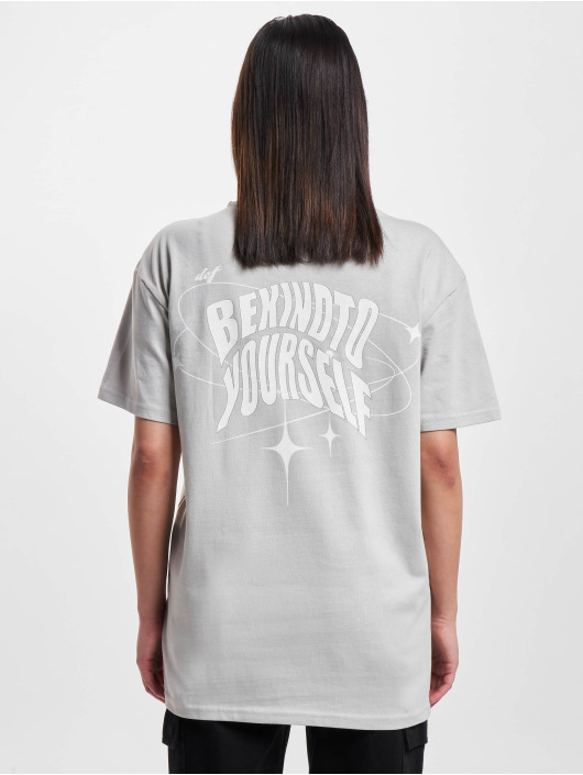 DEF T-Shirt Oversized BEKIND grau