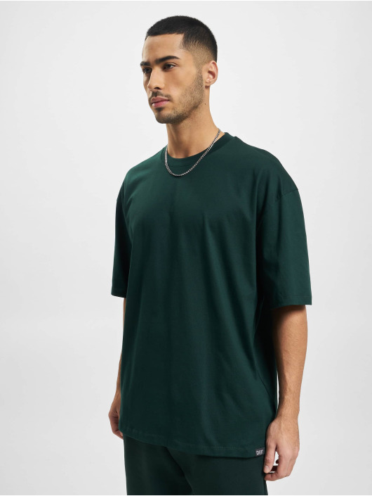 DEF Herren T-Shirt Basic in grün