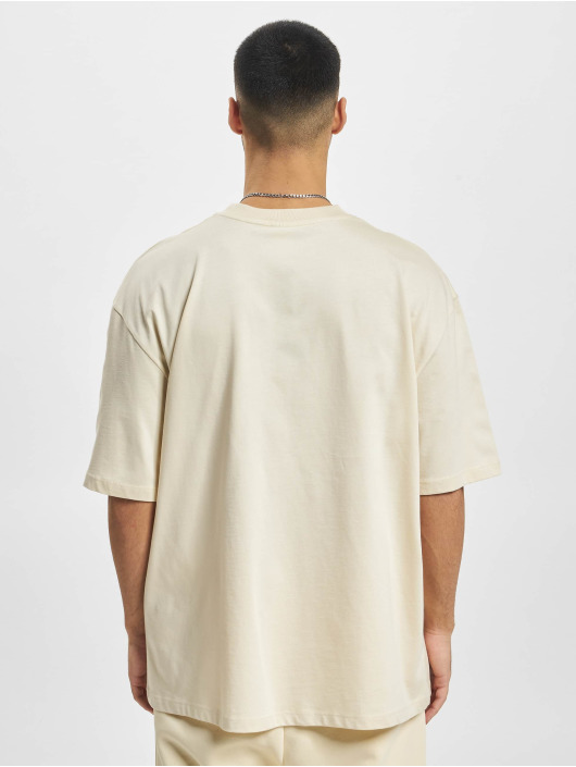 DEF T-Shirty Oversized bezowy