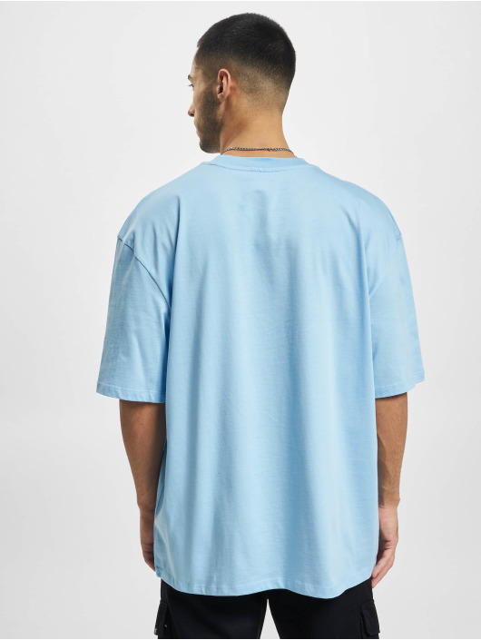 DEF T-Shirty Oversized niebieski