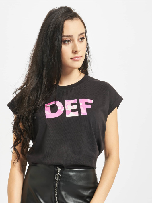DEF T-skjorter Signed svart