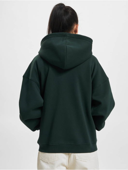 DEF Zip Hoodie Oversized grøn