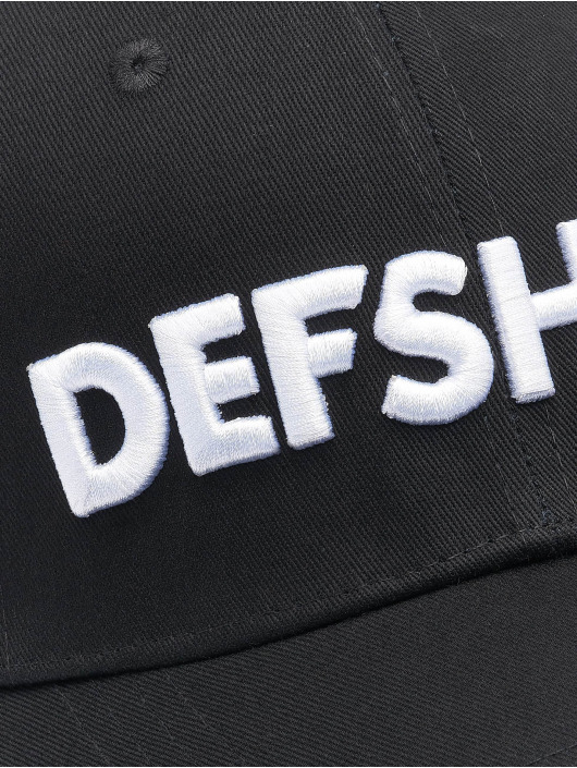 DefShop Snapback Caps Logo svart