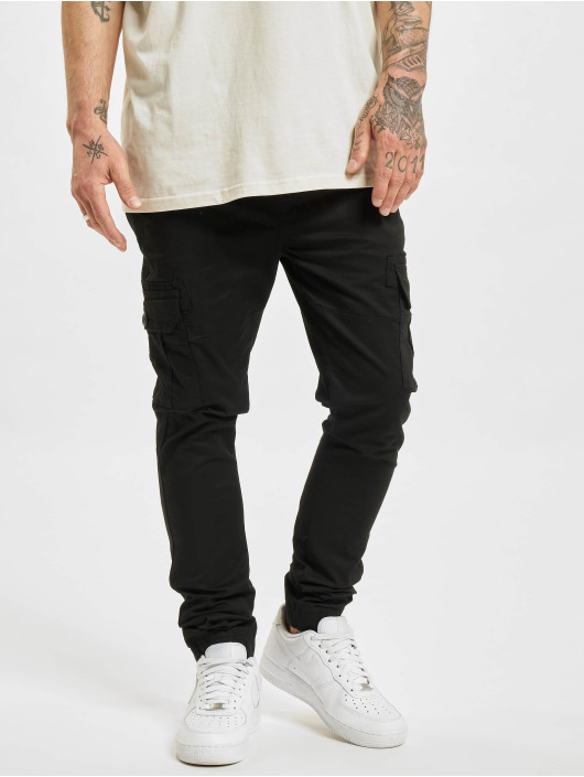 Denim Project Cargohose Caka schwarz