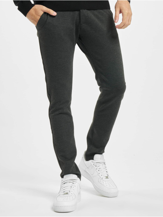 Denim Project Herren Chino Ponte Roma Plain in grau