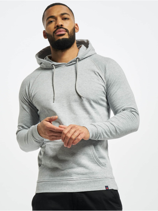 Denim Project Herren Hoody Basic in grau