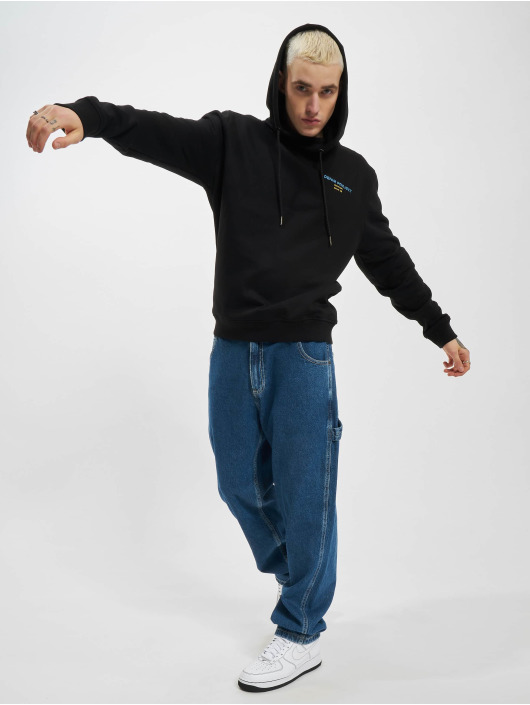 Denim Project Hoody Dplogo Color Details zwart