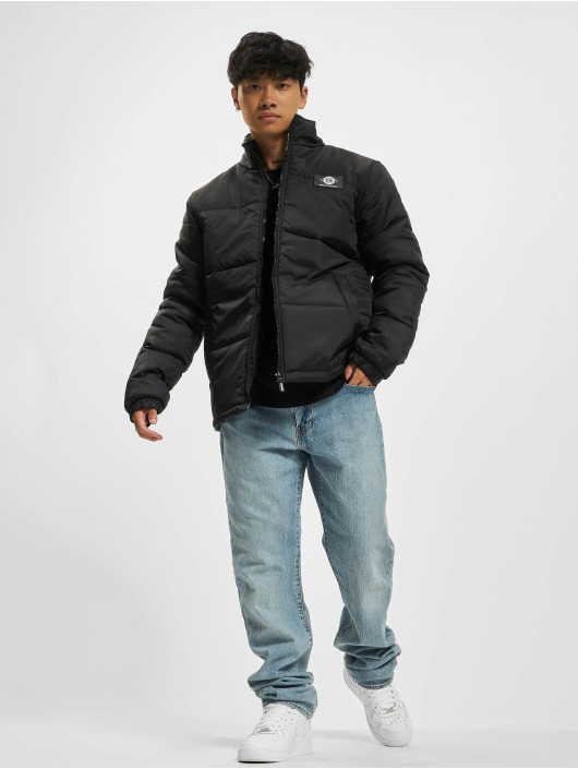 Denim Project Puffer Jacket Dpnew Sohel black