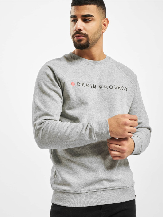 Denim Project Pullover Logo Crew grey