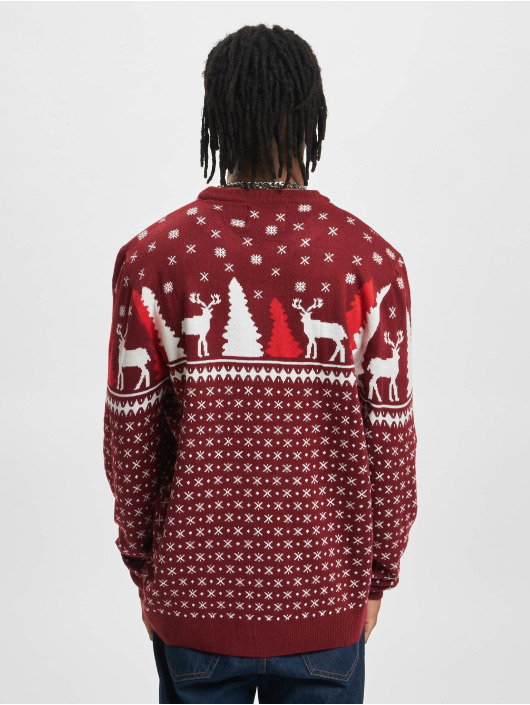 Denim Project Pullover XMas Deer Knit red