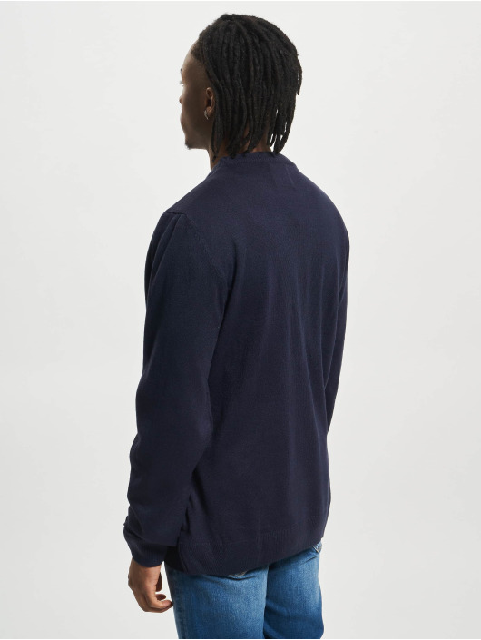 Denim Project Pulóvre XMas Santa Knit modrá