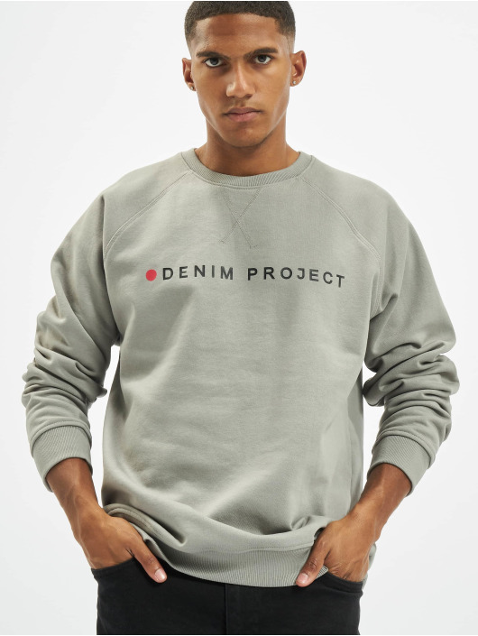 Denim Project Pulóvre Logo šedá