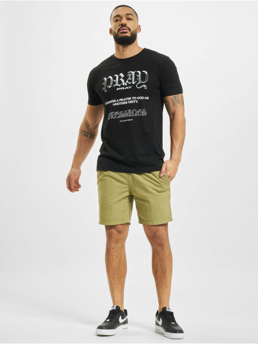 Denim Project Short Drawstring Organic olive