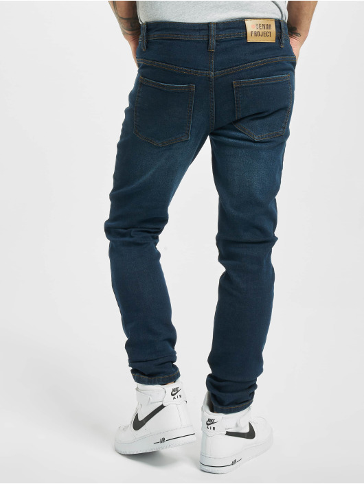Denim Project Skinny Jeans Mr. Black blau