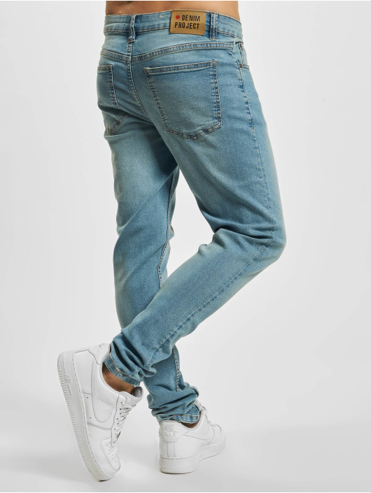 Denim Project Skinny Jeans DpMr Red Superstretch blue