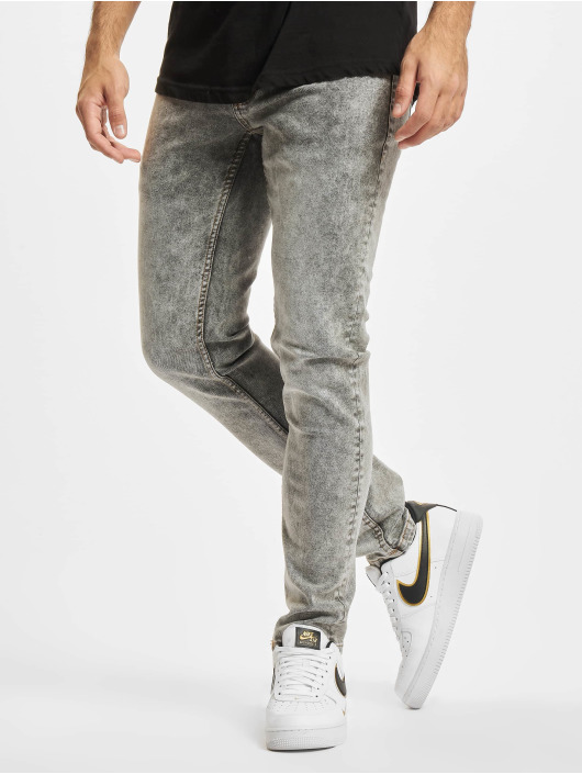 Denim Project Herren Skinny Jeans Mr. Red in grau