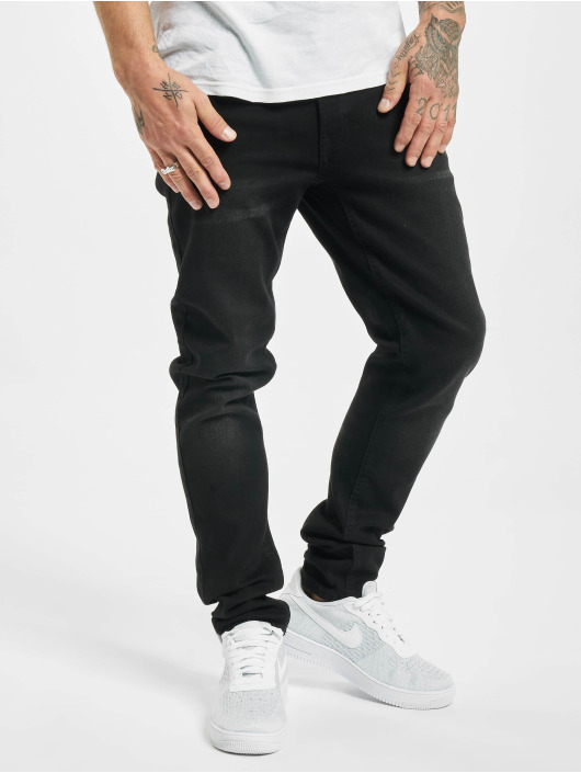 Denim Project Skinny Jeans Mr. Black schwarz