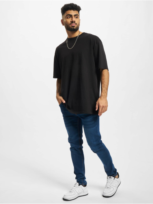 Denim Project Slim Fit Jeans Jogger Slim Fit blau