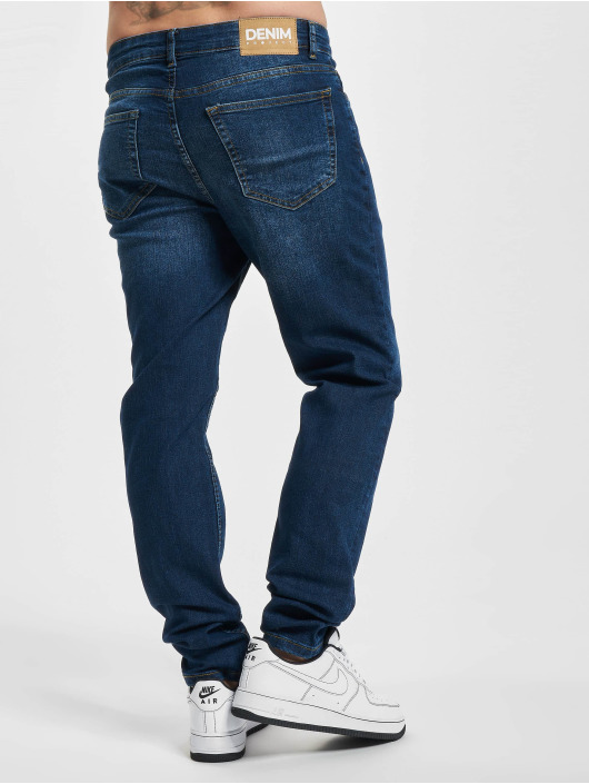 Denim Project Slim Fit Jeans Dpohio Recycled Slim blauw