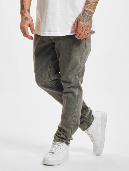 Denim Project Straight fit jeans Classic Organic Dad grijs