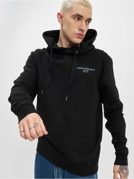 Denim Project Sweat capuche Dplogo Color Details noir