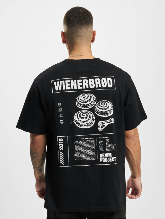 Denim Project T-Shirt Dpwienerbroed Oversize noir