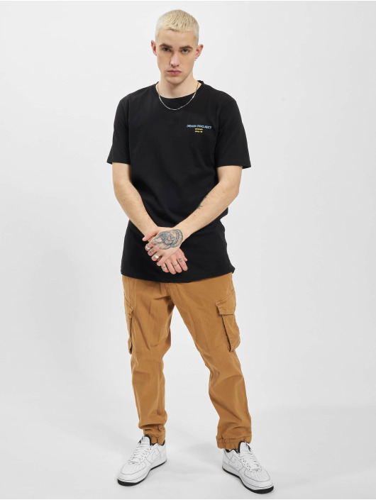 Denim Project t-shirt Dplogo Color Details zwart