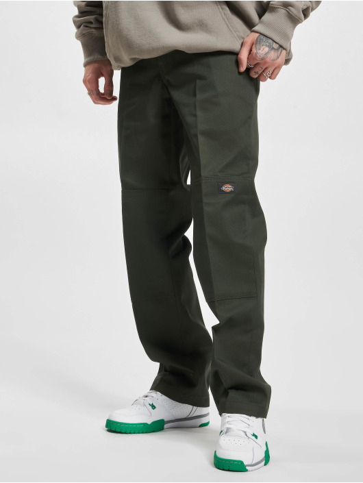 Dickies Chino Slim Straight Double Knee Rec olijfgroen