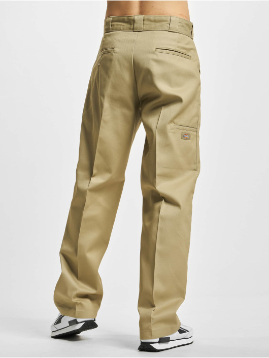 Dickies Chinot/Kangashousut Double Knee Rec khakiruskea