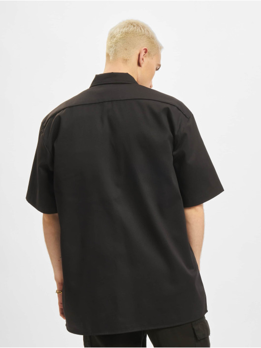 Dickies Hemd Work SS Rec schwarz