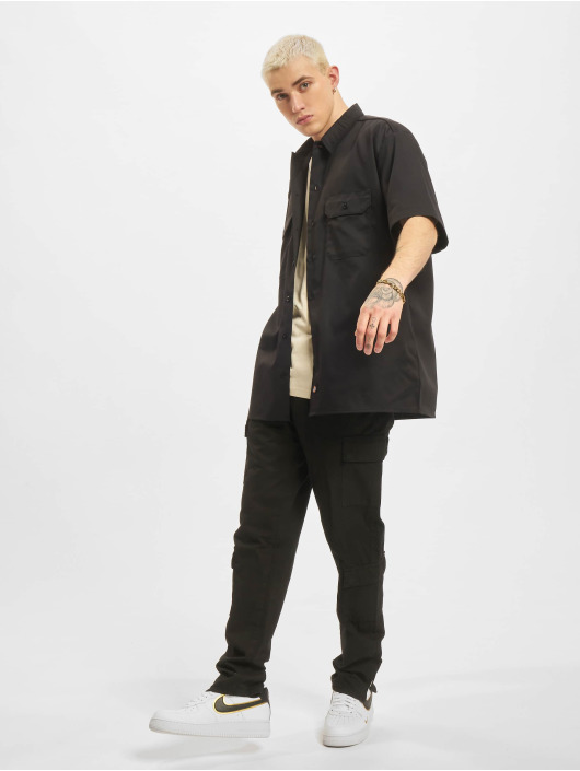 Dickies Hemd Work SS Rec schwarz