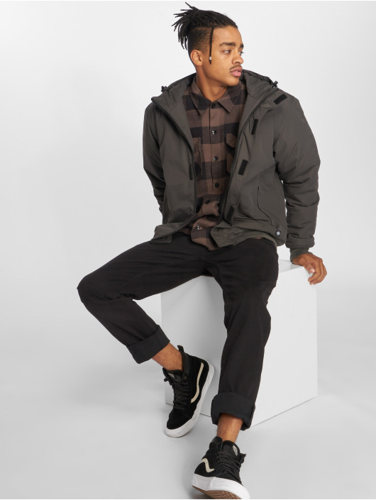 Dickies Manteau hiver Cornwell gris