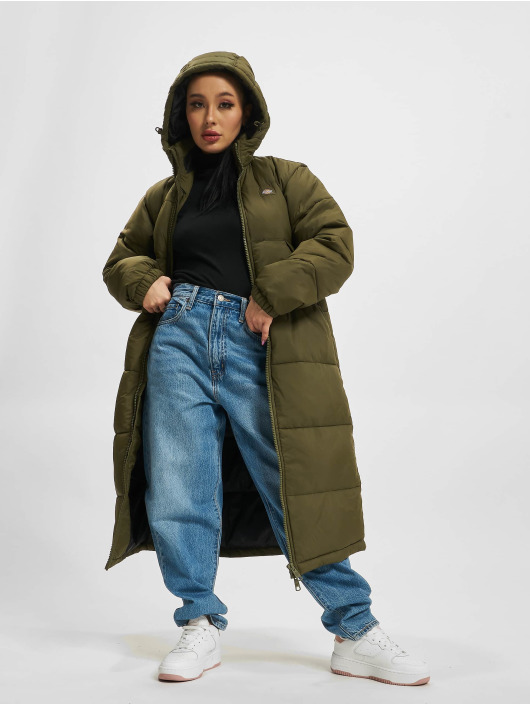 Dickies Parka Alatna Long groen