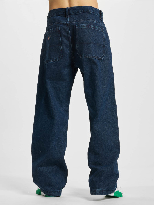 Dickies Straight Fit farkut Double Knee Denim indigonsininen