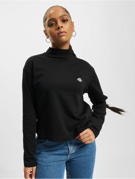 Dickies T-Shirt manches longues Mapleton High Neck W noir