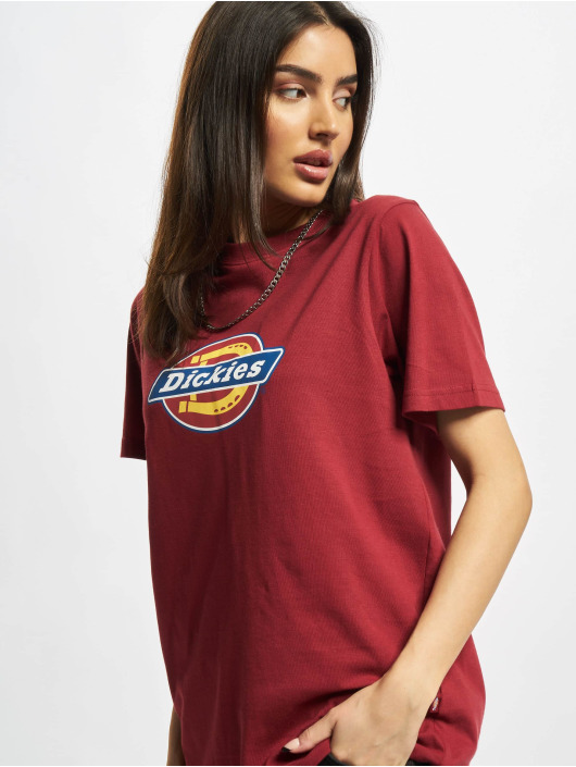 Dickies T-shirts Icon Logo rød