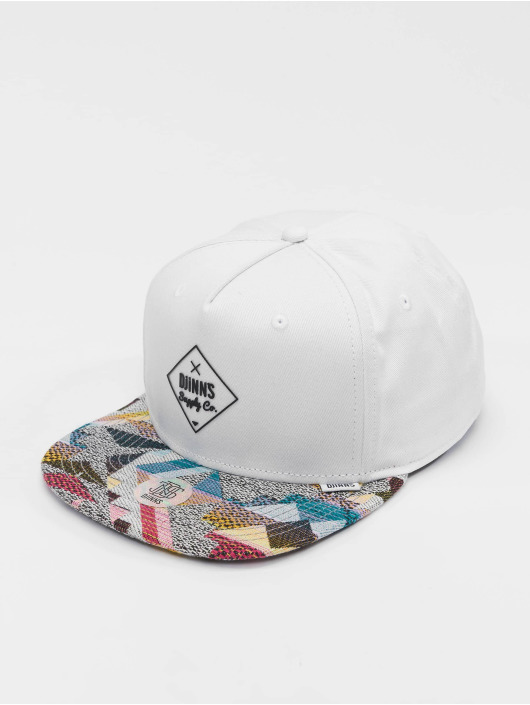 Djinns Casquette 5 panel Rubber Aztek blanc