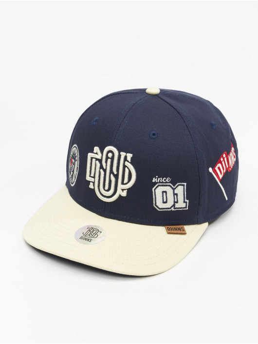 Djinns Casquette Snapback & Strapback 6 Panel Truefit Anniversary bleu