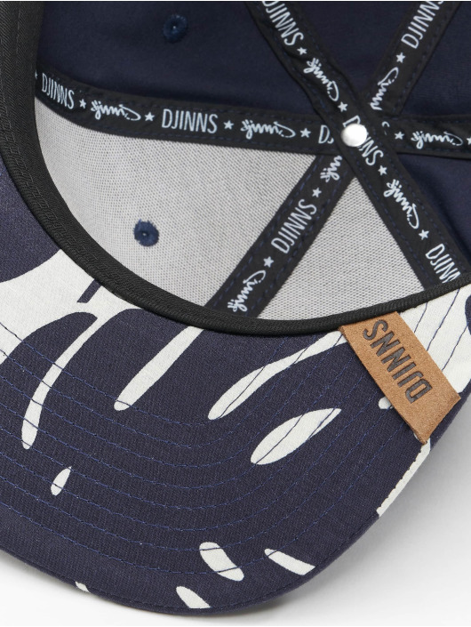 Djinns Casquette Snapback & Strapback 6 Panel Big Aloha Rev bleu