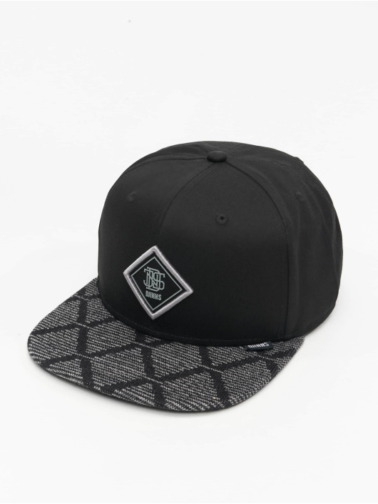 Djinns Casquette Snapback & Strapback 6 Panel Fendolookalike noir
