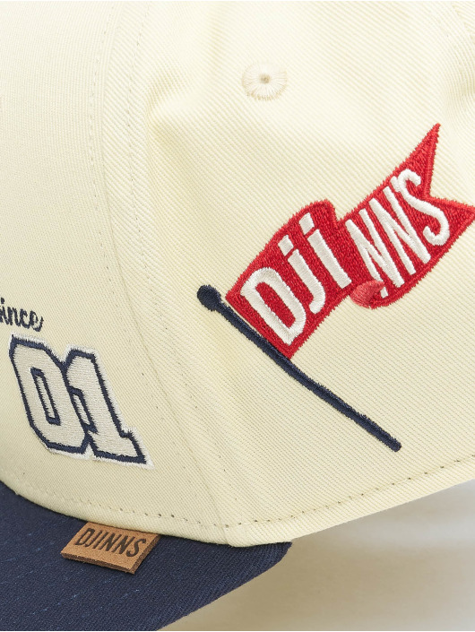 Djinns snapback cap 6 Panel Truefit Anniversary beige