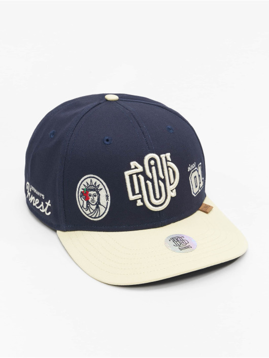 Djinns snapback cap 6 Panel Truefit Anniversary blauw