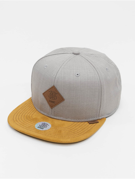 Djinns Snapback Cap 6 Panel Linen 2015 grau
