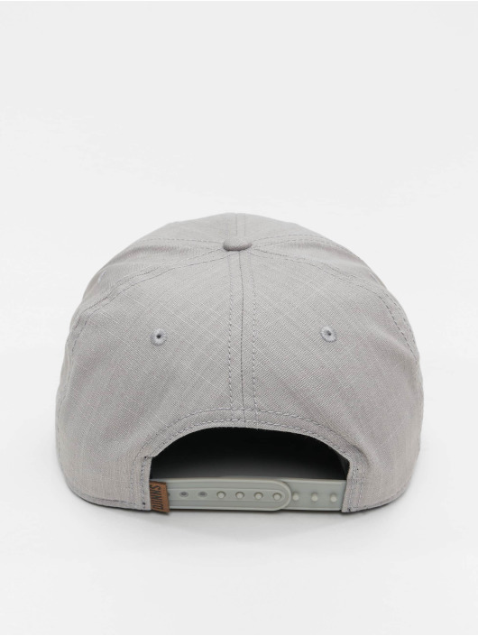 Djinns Snapback Cap 6 Panel Linen 2015 grau