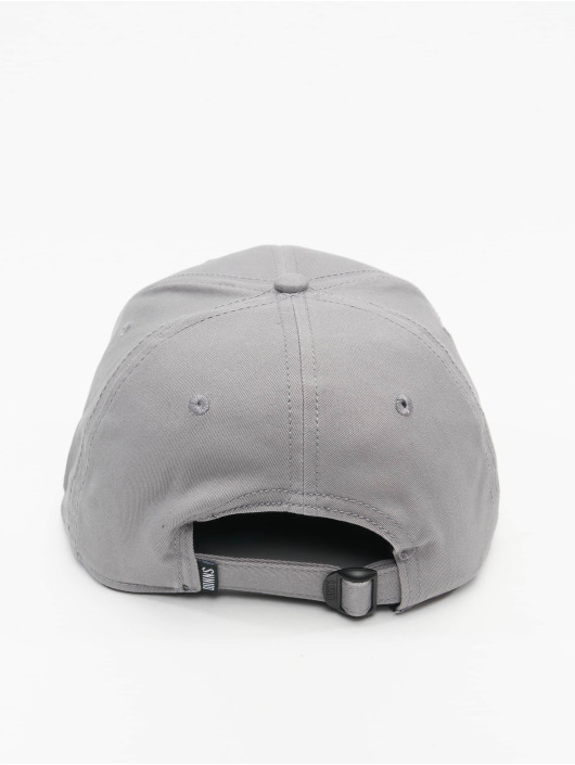 Djinns snapback cap 6 Panel Truefit 2.0 Brushed Twill grijs