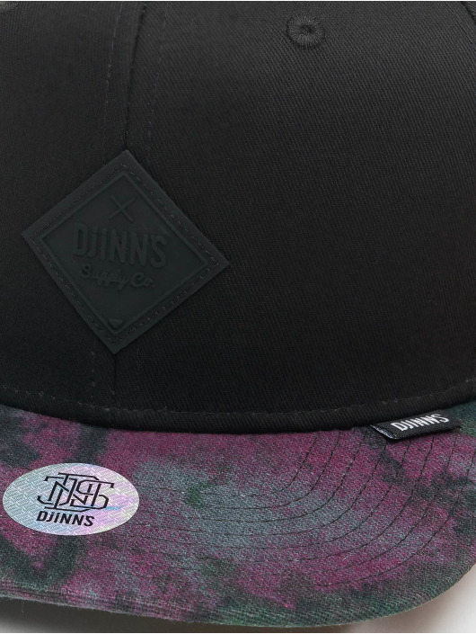 Djinns Snapback Cap 6 Panel Snapback Artyabstract nero