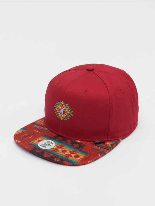 Djinns snapback cap 6P Aztek Crown rood